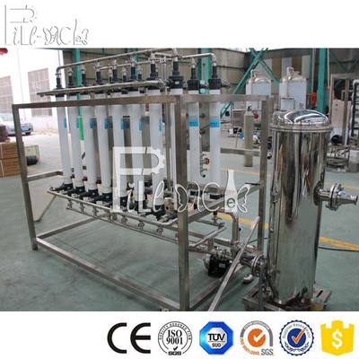 9000LPH UF Hollow Fibre Ultra Water Treatment Machine System With UF 4040 Membrane supplier