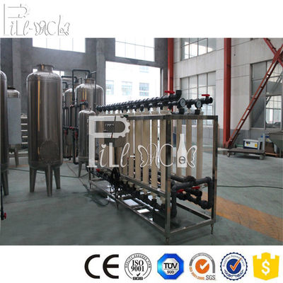 9000LPH UF Hollow Fibre Ultra Water Treatment Machine System With UF 4040 Membrane supplier