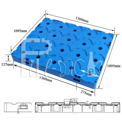 5 Gallon 18.9L Water Bottle Pallet Water Bottle Storage Plastic Pallet supplier