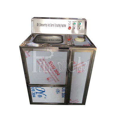 5 Gallon Semi Auto Bottle Rinser Washer Manual Feed Single Station With Full SUS304 supplier