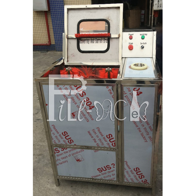 5 Gallon Semi Auto Bottle Rinser Washer Manual Feed Single Station With Full SUS304 supplier