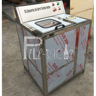 5 Gallon Semi Auto Bottle Rinser Washer Manual Feed Single Station With Full SUS304 supplier