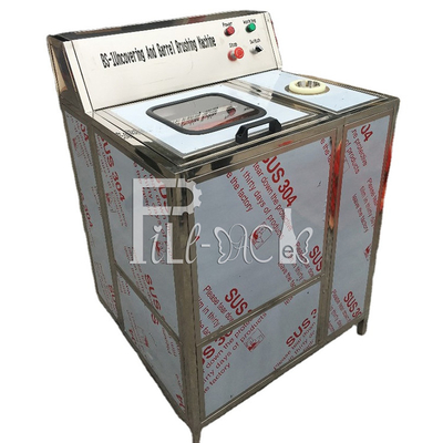 5 Gallon Semi Auto Bottle Rinser Washer Manual Feed Single Station With Full SUS304 supplier