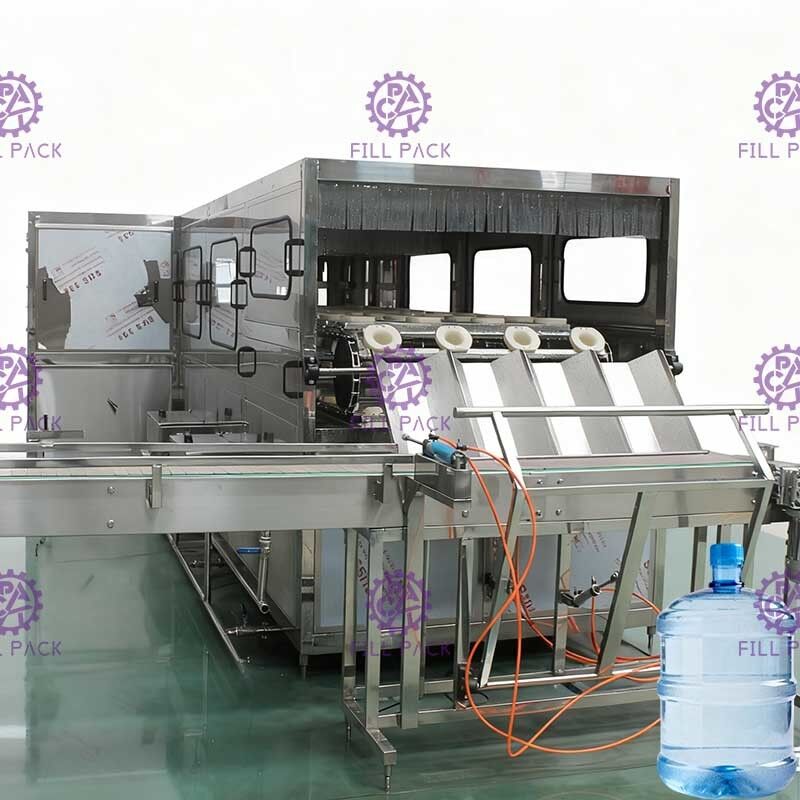Pure Water 5 Gallon Bottle Barrel Filling Machine 600BPH / 900BPH Water Production Line supplier