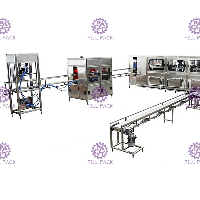 Mechanical Driven 600BPH 5 Gallon Water Bottling Machine supplier