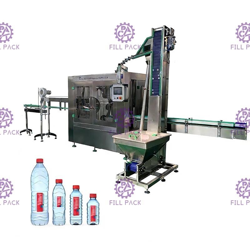 Full Set Complete Mineral Water Bottling Filling Line Automatic PET Plastic supplier