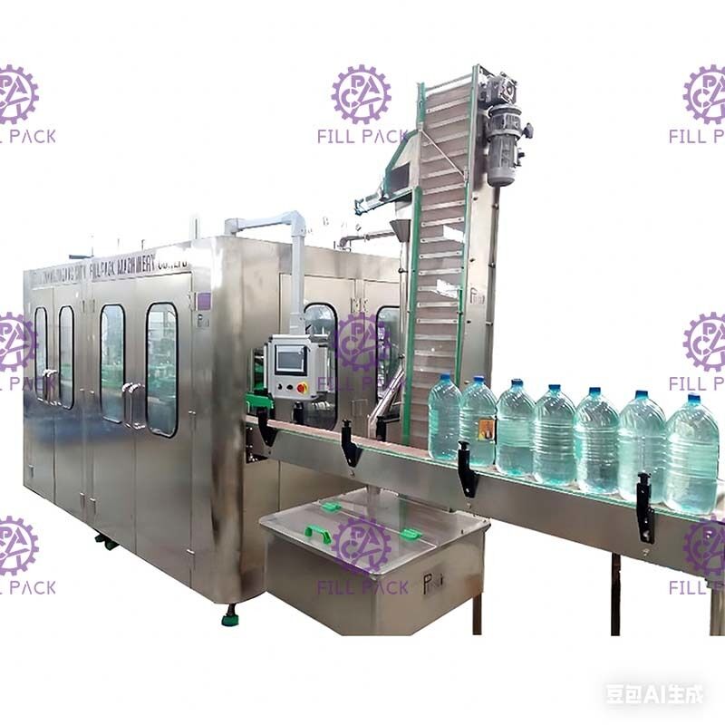 3L / 5L / 10L Mineral Bottle Filling Machine Line Pure Water 3 In 1 Plastic 1000BPH 7.5KW supplier