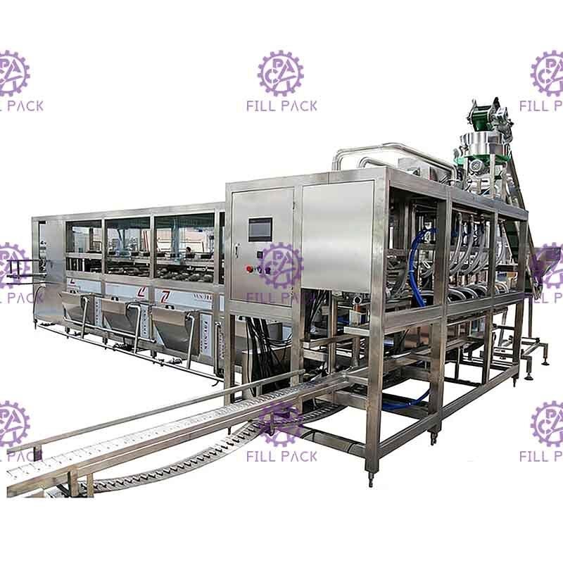 3 In 1 QGF-1000 Mineral Water Bottling Machine supplier