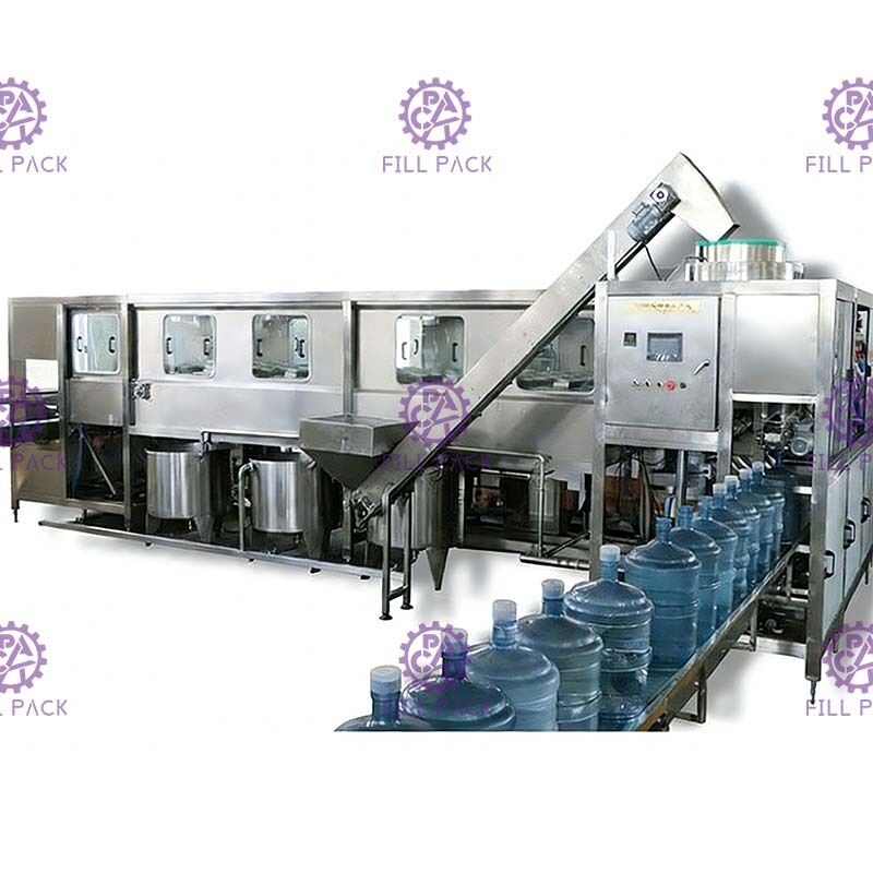 Drinking Water 3 In 1 1000BPH Mineral Water Bottling Machine supplier