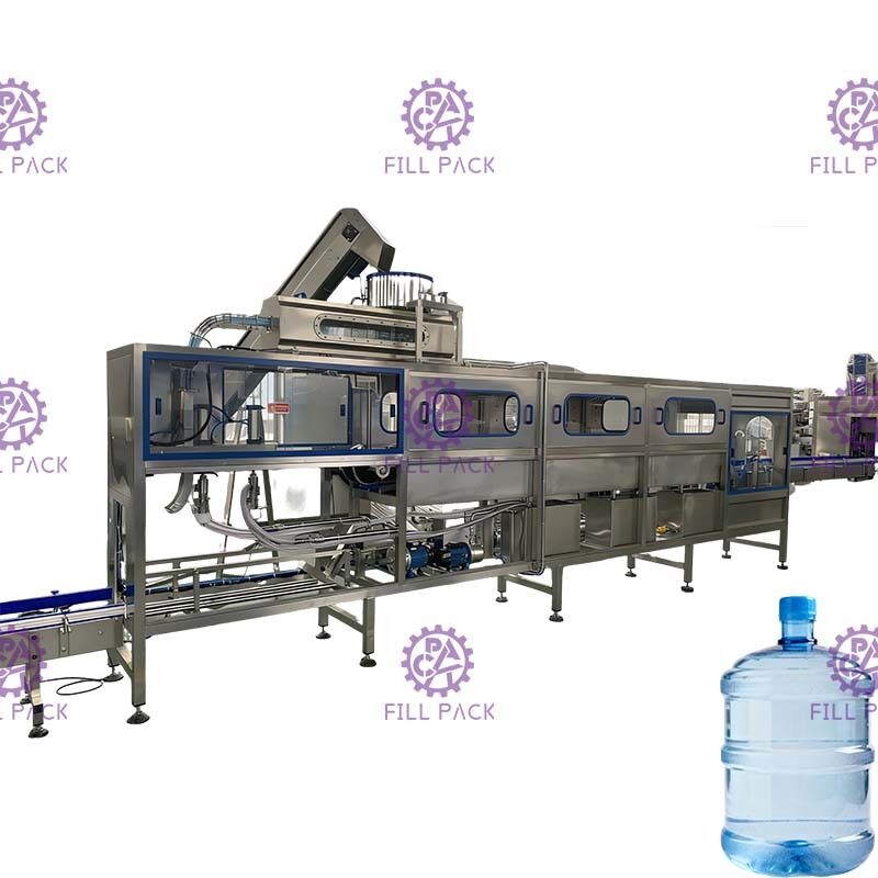 200BPH 5 Gallon Filling Machine With De-Capper Washer supplier
