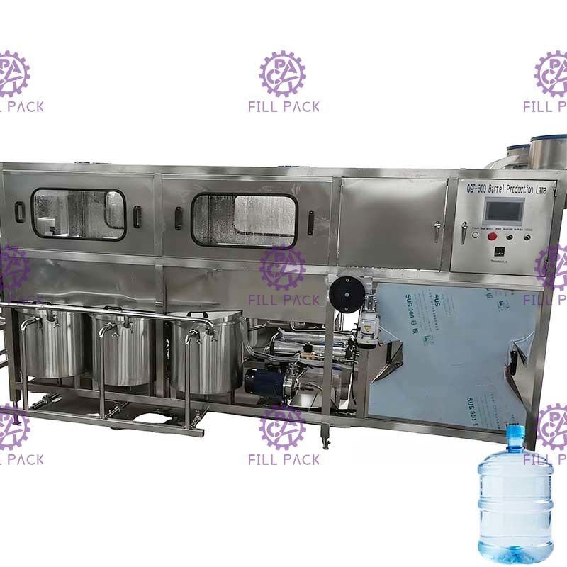 300bph 5 Gallon Drum PLC Barrel Water Filling Machine Automatic supplier