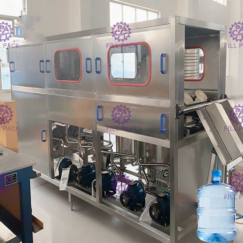 SUS 304 Pipe Connection 300 BPH Gallon Water Plant supplier