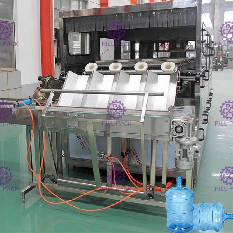 18.9 Liter Plastic Bottle 600BPH Gallon Filling Line supplier