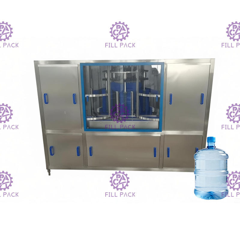 Rotary 1800*1550*1750mm 900BPH 5 Gallon Bottle Washer supplier