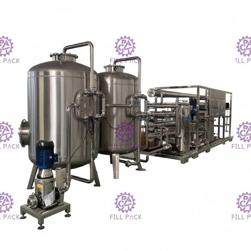 Pure Drinking / Drinkable 3000lph Reverse Osmosis Water Treatment Machine supplier