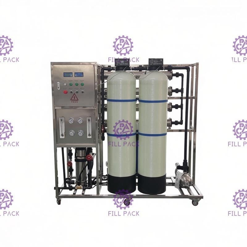 500-2000LPH Pure Drinking Mineral Water Treatment Reverse Osmosis Purification Equipment Machine System supplier