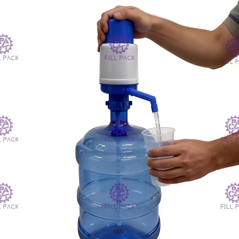 PC Plastic Hand Press Water Bottle Pump Dispenser supplier