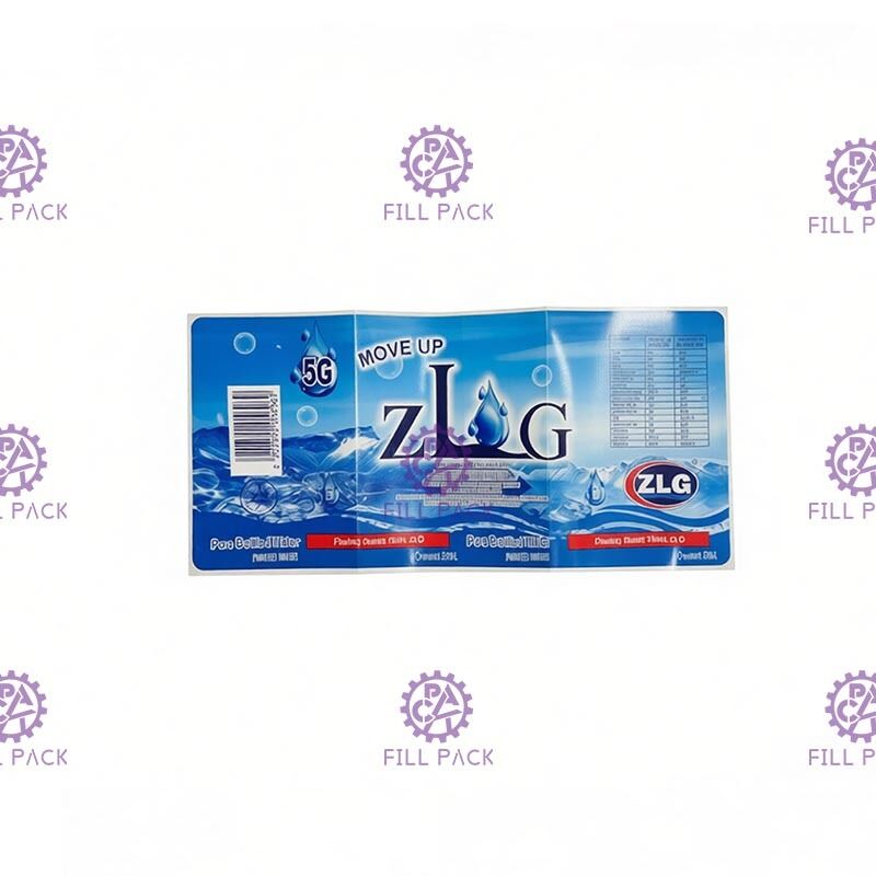 Bottle Adhesive Label Gallon Water Plant Consumables supplier