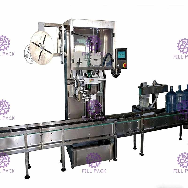 2000BPH Sleeve Labeling Machine Photoelectricity For Gallon Bottle Mouth supplier