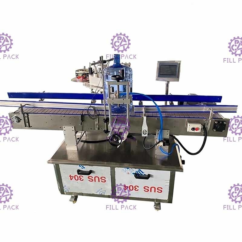 2000W 3 Gallon 1200BPH Bottle Labeling Equipment supplier