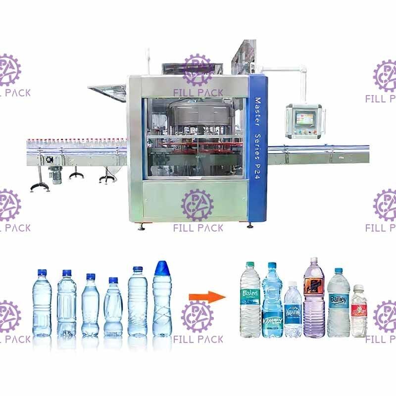 Rotary OPP Bottle Labeller Hot Glue Melt Labeling Machine equipment Label Applicator for Plastic Bottle Water Factory supplier