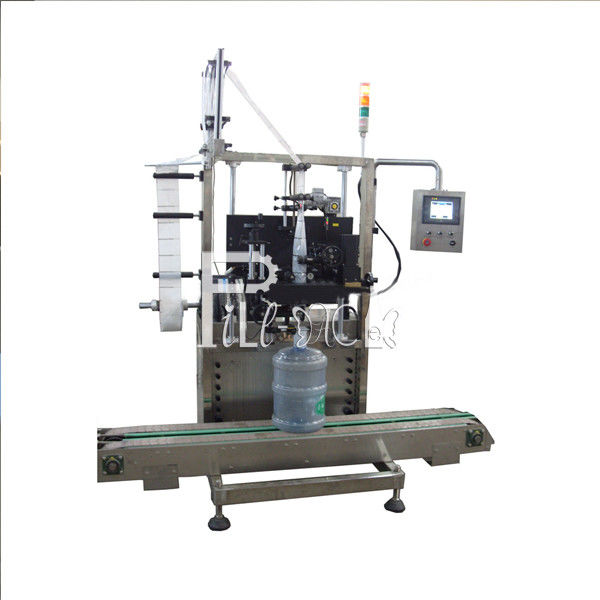 PVC Label Roll 3 Gallon 1500BPH Shrink Labeling Machine supplier