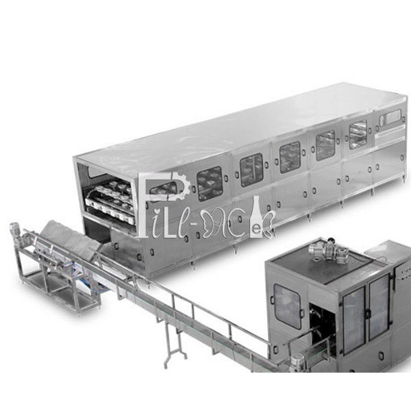 12 Heads 1000BPH 5 Gallon Bottle Washing Machine supplier