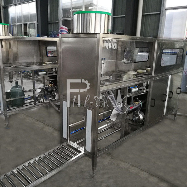 Roller Conveyor Output 120 BPH Barrel Water Filling Machine supplier