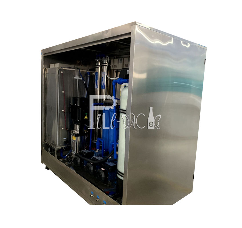 Gallon Bottle / Barrel Pure / Drinkable Reverse Osmosis Water Vending Machine 200lph supplier