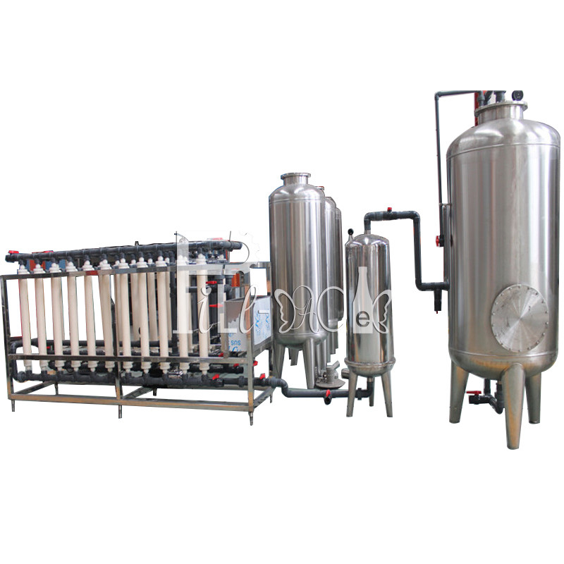 9000LPH UF Hollow Fibre Ultra Water Treatment Machine System With UF 4040 Membrane supplier