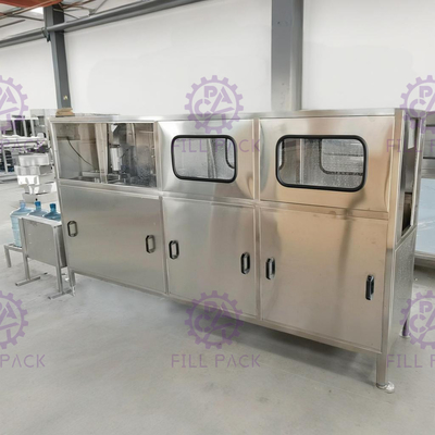100BPH 3 Gallon Water Filling Production Line With Overflow Valve