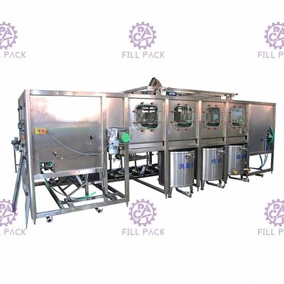 600BPH Automatic Gallon Mineral Water Barrel Bottling Filling Line