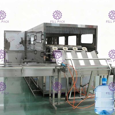 Pure Water 5 Gallon Bottle Barrel Filling Machine 600BPH / 900BPH Water Production Line