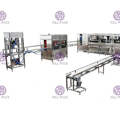 Mechanical Driven 600BPH 5 Gallon Water Bottling Machine