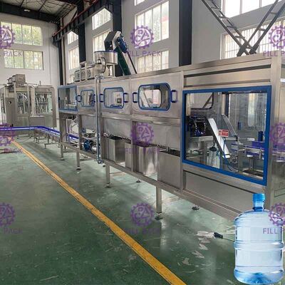 200BPH 3 / 5 Gallon / 20l Washing Filling And Capping Machine