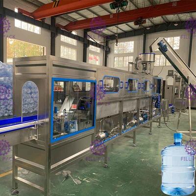 One Road 380v Gallon Filling Machine Pure Water Washing 200bph