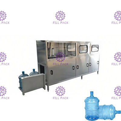 3.4*0.78*1.95m 3 In 1 120 BPH Gallon Filling Line