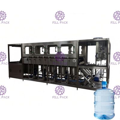 450BPH Automatic 5 Gallon Filling Machine 18.9L Water Bottling Equipment