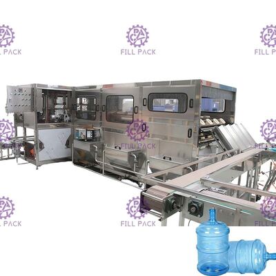5000*2300*1800mm Monoblock Gallon Filling Equipment