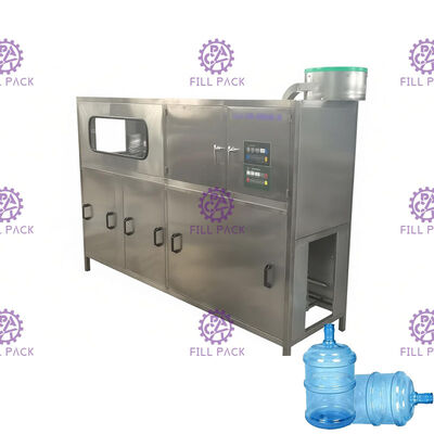 100BPH 3 Gallon Water Filling Production Line With Overflow Valve