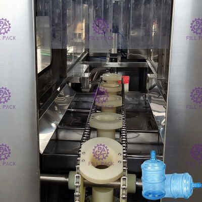 Sus 304 5 Gallon Water Filling Machine Hot Alkaline Water Washing