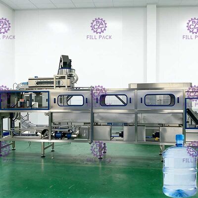 Auto Jar Loading SUS304 Drinking Water Filling Machine