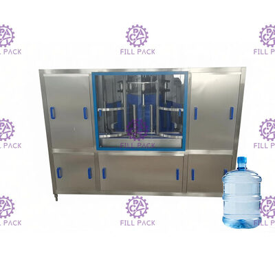 Rotary 1800*1550*1750mm 900BPH 5 Gallon Bottle Washer