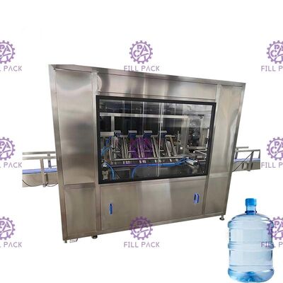 Fully Automatic Industrial Bottle Washing Machine NWXT-4 SUS 304 Pre Wash Gallon Barrel Cleaning Machine