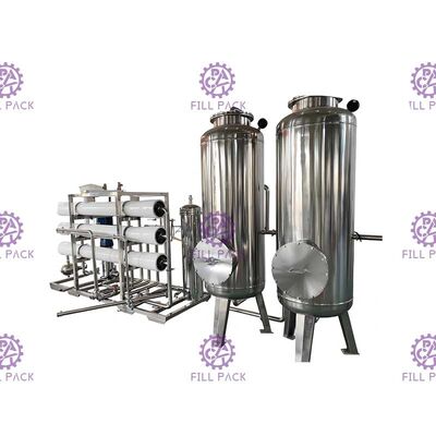 Sus304 Auto Operation Valve Drinking 4000lph Ro Water Treatment Machine