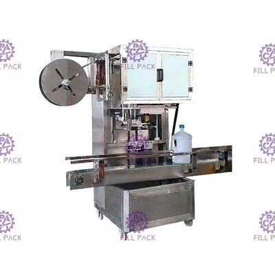 Electric One Head Cap Sleeve Round Bottle Labeler