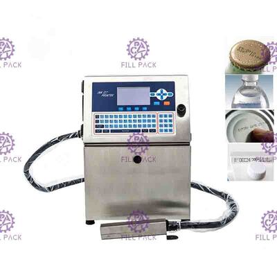 High Definition Low Cost Inkjet Coding System for Plastic PET Bottle