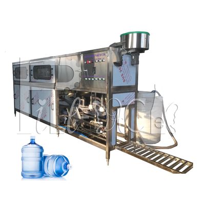 200bph Cap Lifter Gallon Filling Machine Automatic